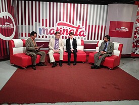 Vertreter des Instituts PFL bei Univalle TV Vertreter des Instituts PFL bei Univalle TV